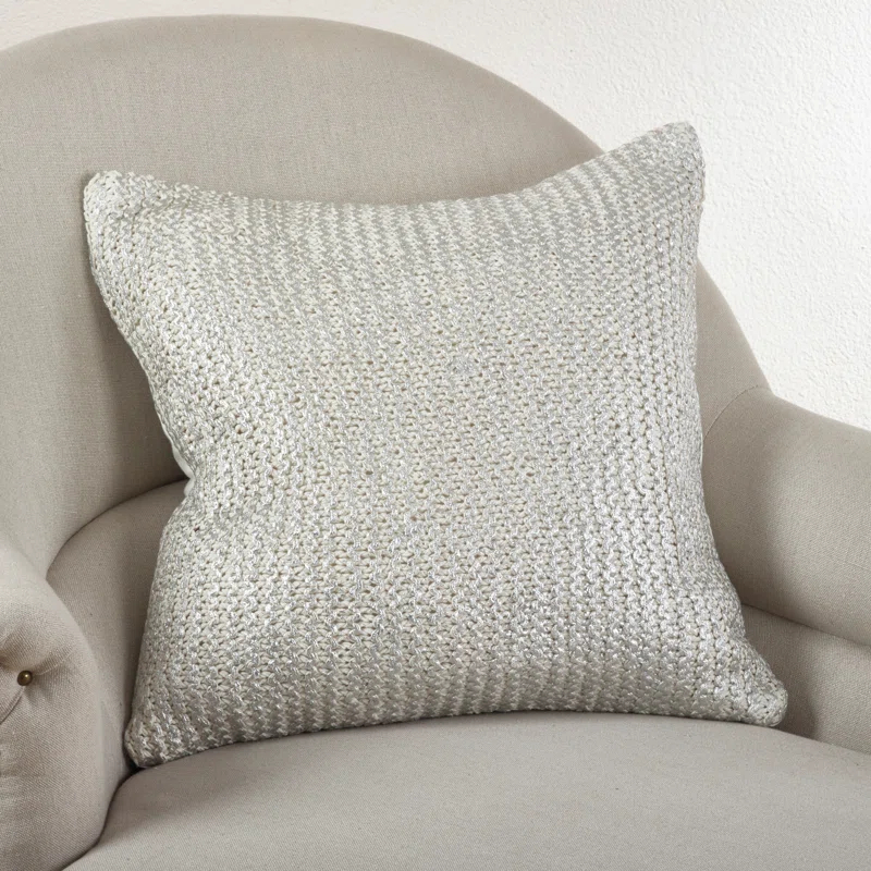 Saro Cassandra Collection Cotton Throw Pillow