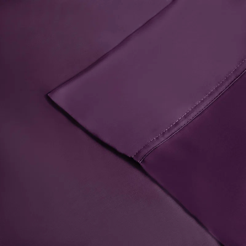 Superior Superior 300 Thread Count Rayon From Bamboo Solid Deep Pocket Bed Sheet Set