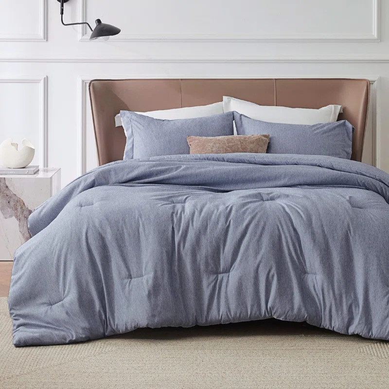 Bedsure Bedsure Cationic Dyed Comforter Set Dorm Bedding