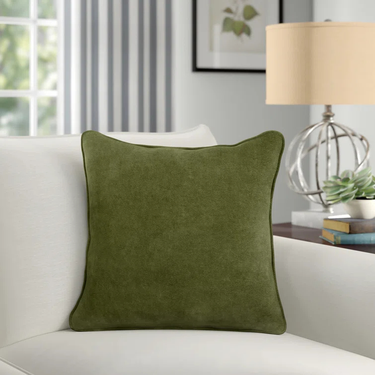 Livabliss Baylie Cotton Velvet Throw Pillow & Reviews | Birch Lane