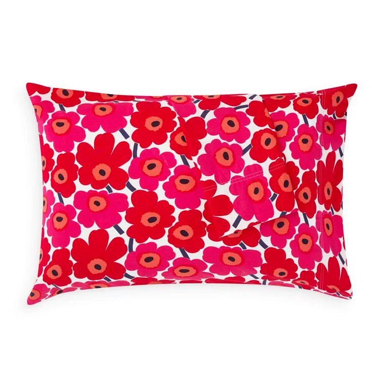 Marimekko Marimekko Cotton Percale Printed Pillowcase Sets (Set of 2)