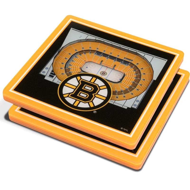 Acrylic Square 2 Piece Coaster Set (Set of 2)