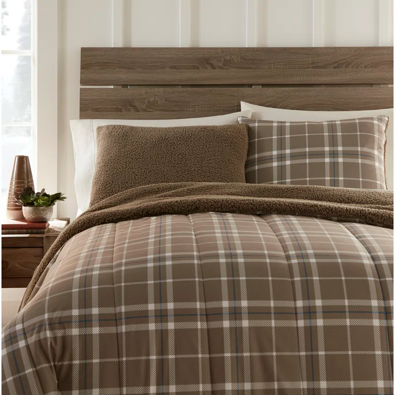 Micro Flannel® Micro Flannel® Reverse to Sherpa Comforter Set
