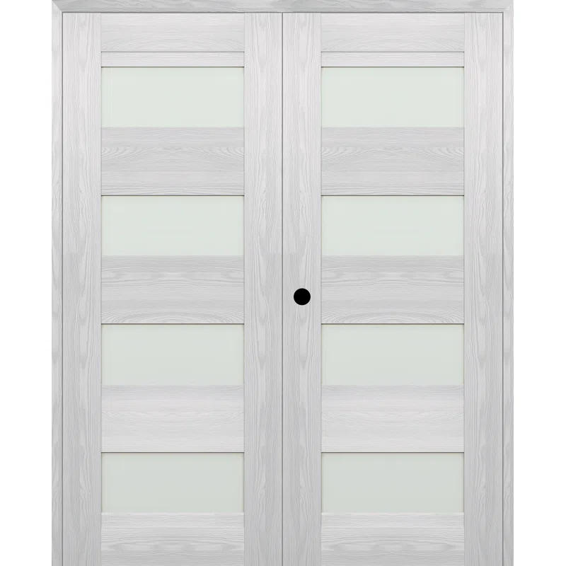 Belldinni Avon Solid + Manufactured Wood without Installation Hardware Kit Prehung Door