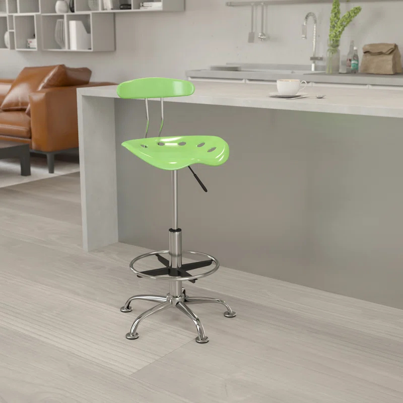 Flash Furniture Monroe Adjustable Height Swivel Bar Stool