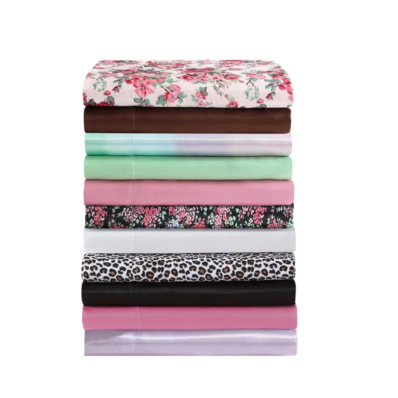 Betsey Johnson Betsey Johnson Soft Satin Sheet Sets
