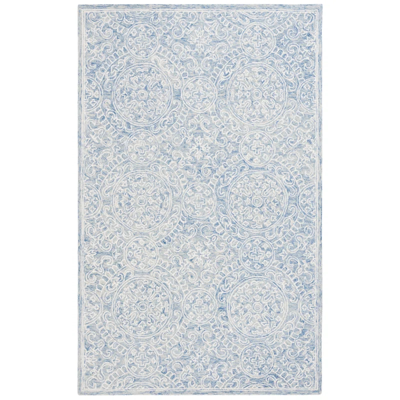 Lauren Ralph Lauren Lauren Ralph Lauren Hand Tufted Wool & Cotton Damask Rug