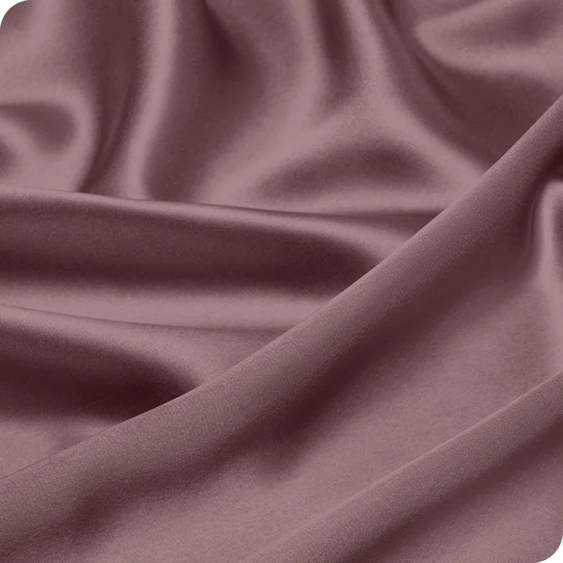 Bare Home Soft Poly Satin Pillowcase Set