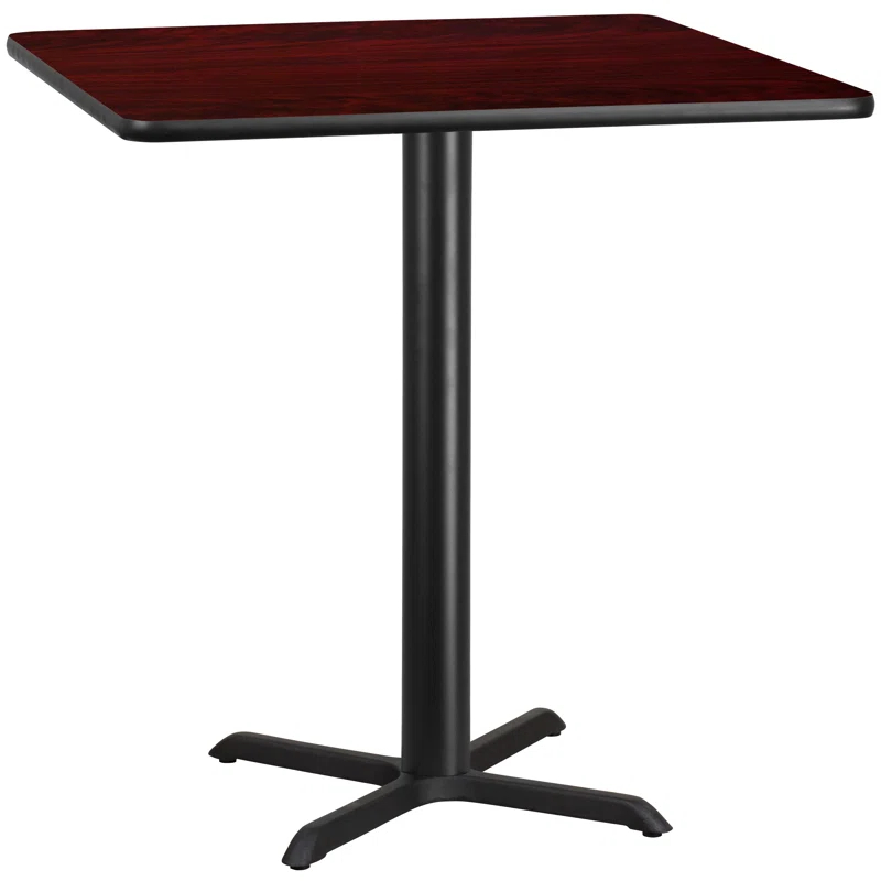 Flash Furniture Laminate Table Top with Table Height Base