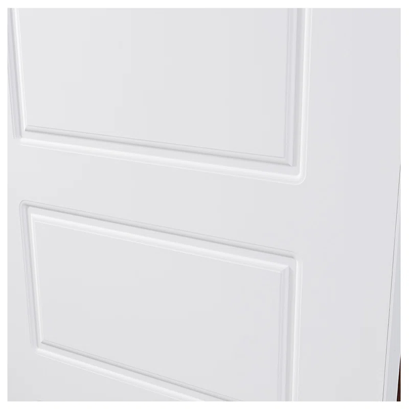Nova Hardware 5-Panel Soft White Laminated Traditional Interior Door Slab Only