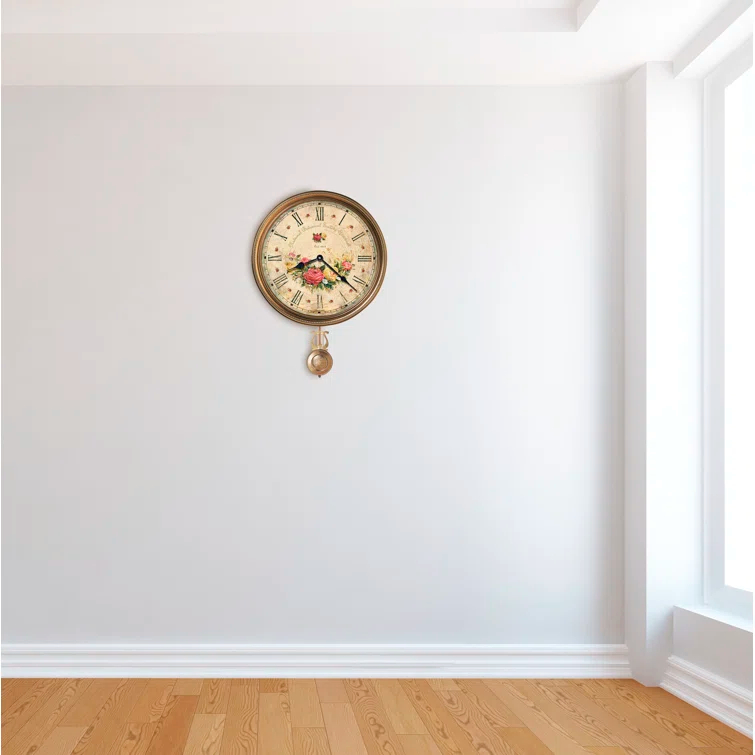Howard Miller® Metal Wall Clock