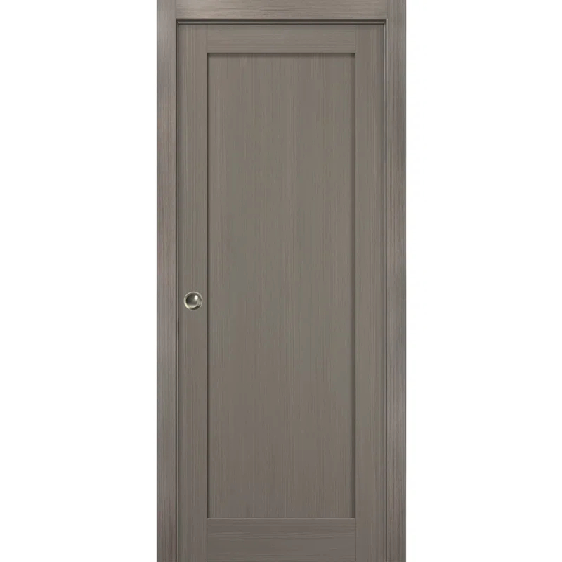 SARTODOORS Quadro Paneled Sliding Closet Door