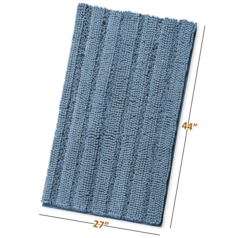 Clara Clark Clara Clark Chenille Extra Soft And Absorbent Bath Mat.
