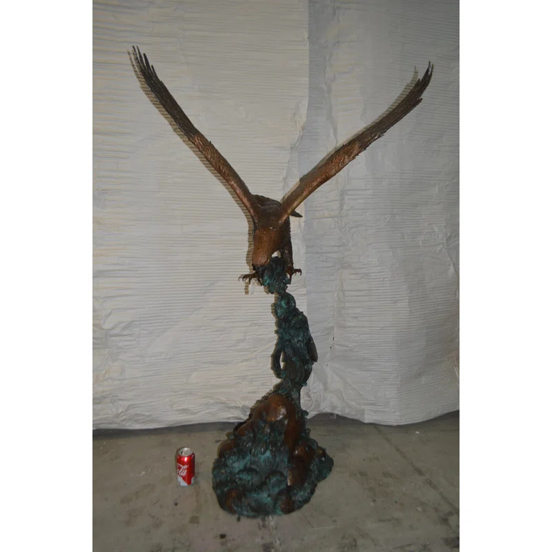 Nifao Statues Weather Resistant Metal Garden Statue