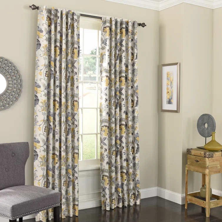Eclipse Nina Polyester Blackout Curtain Single Panel