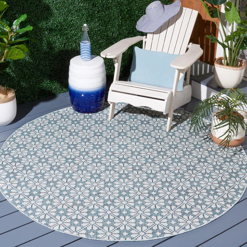 Martha Stewart Rugs Msr400 Performance Floral Rug