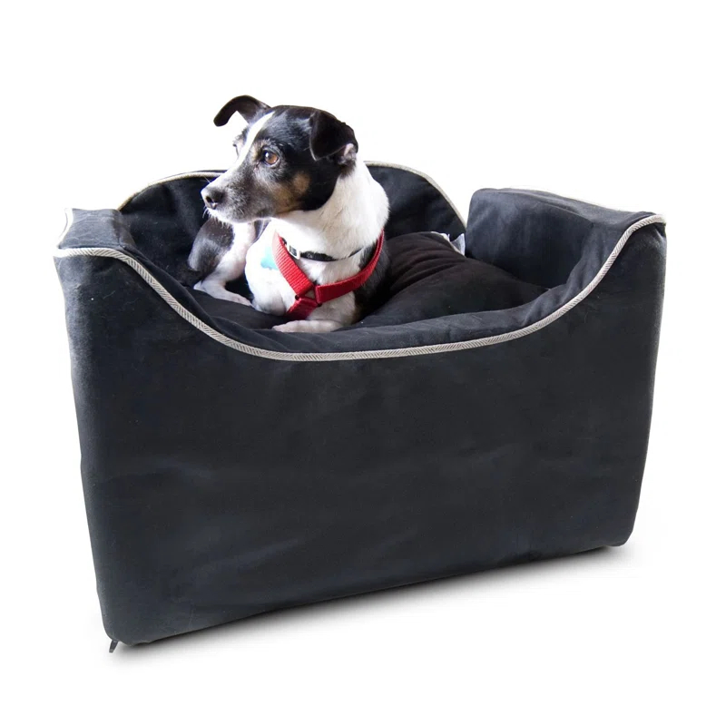 Snoozer Pet Products Luxury Lookout II Pet Car Seat in Microsuede