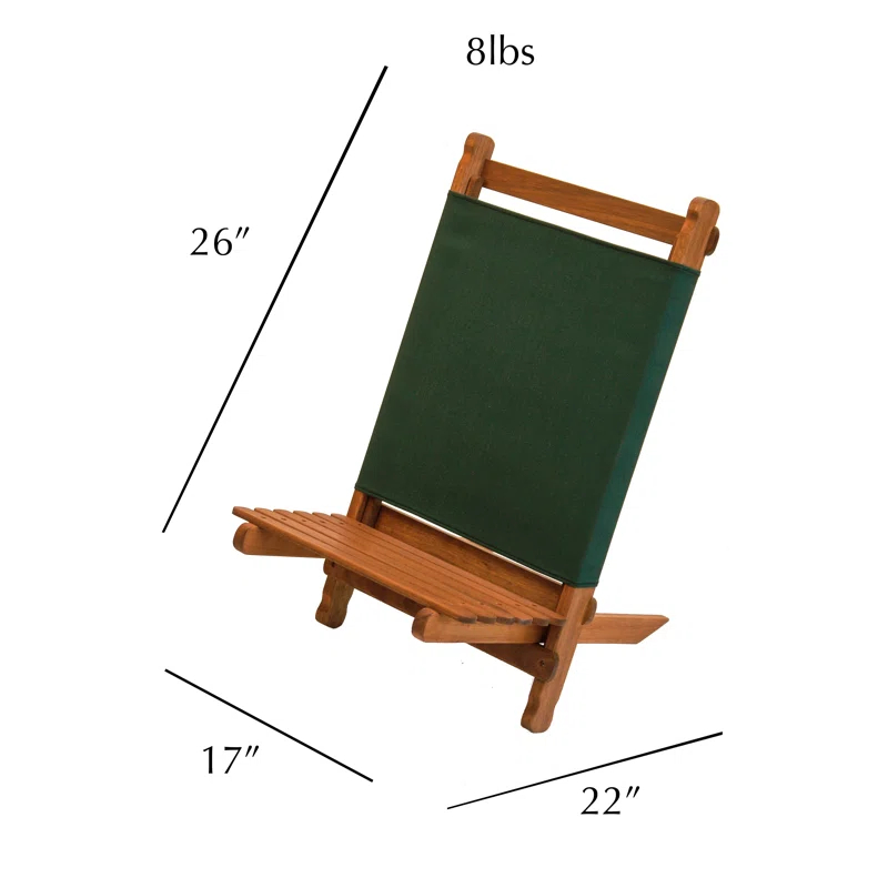 Arlmont & Co. Jeff Folding Beach Chair