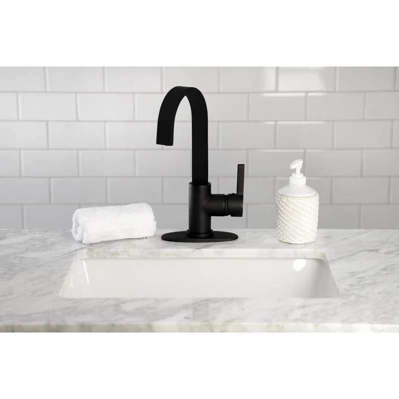 Kingston Brass Continental Single-Handle 1-Hole Deck Mount Bar Faucet