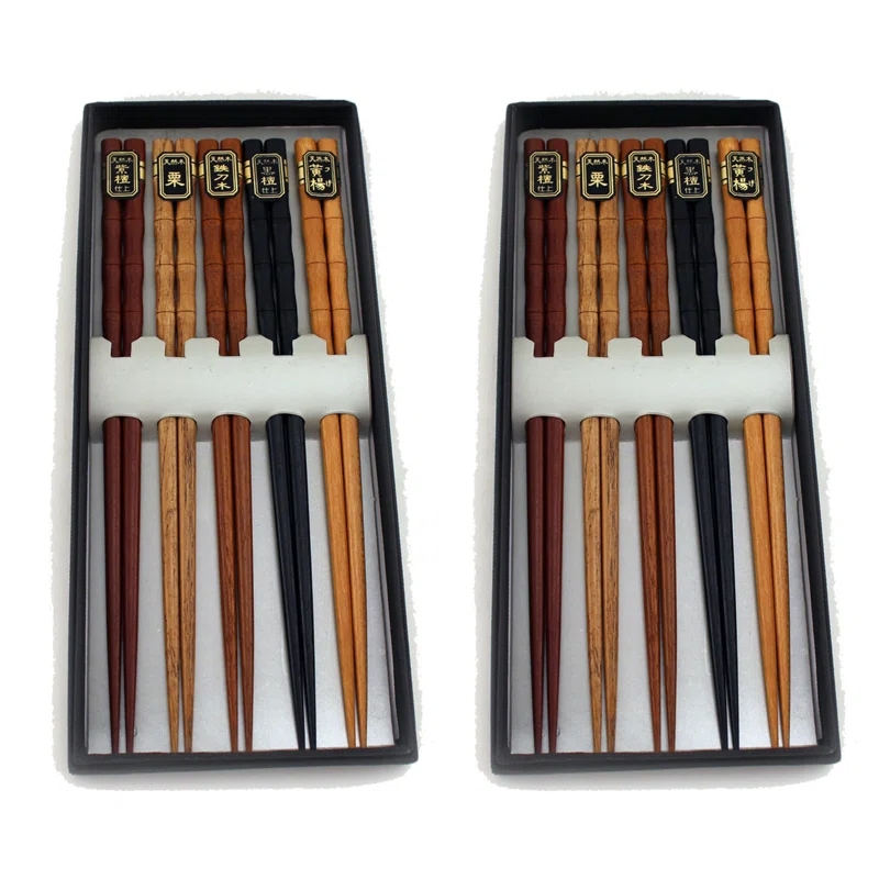 BergHOFF BergHOFF Rayon from Bamboo Wooden Chopstick Set (Set of 10)