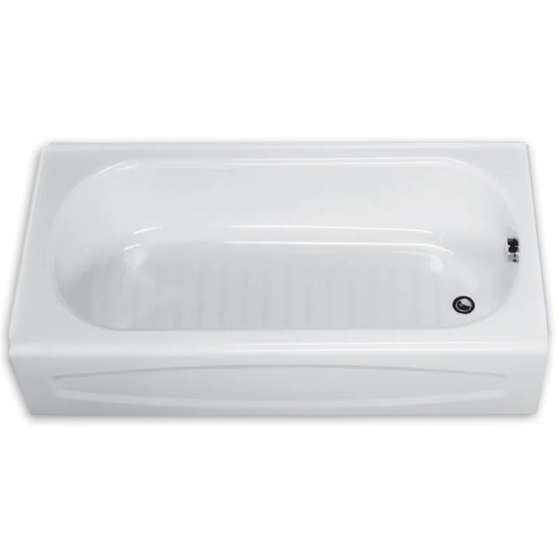 Salem 60'' x 30'' Alcove / Tile In Soaking Porcelain Enameled Steel Bathtub