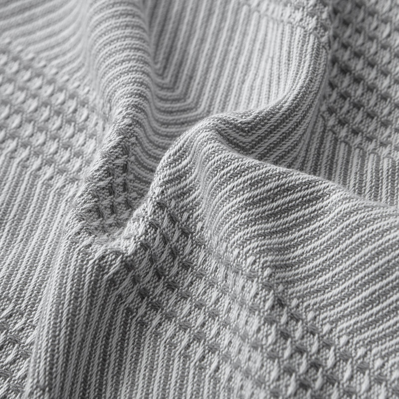 Nautica Nautica Chevron Stripe Cotton Blanket