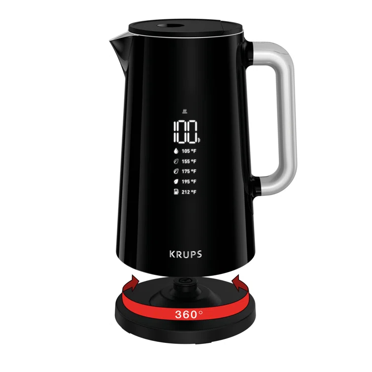 Krups Smart Temp Digital Kettle 1.7 L