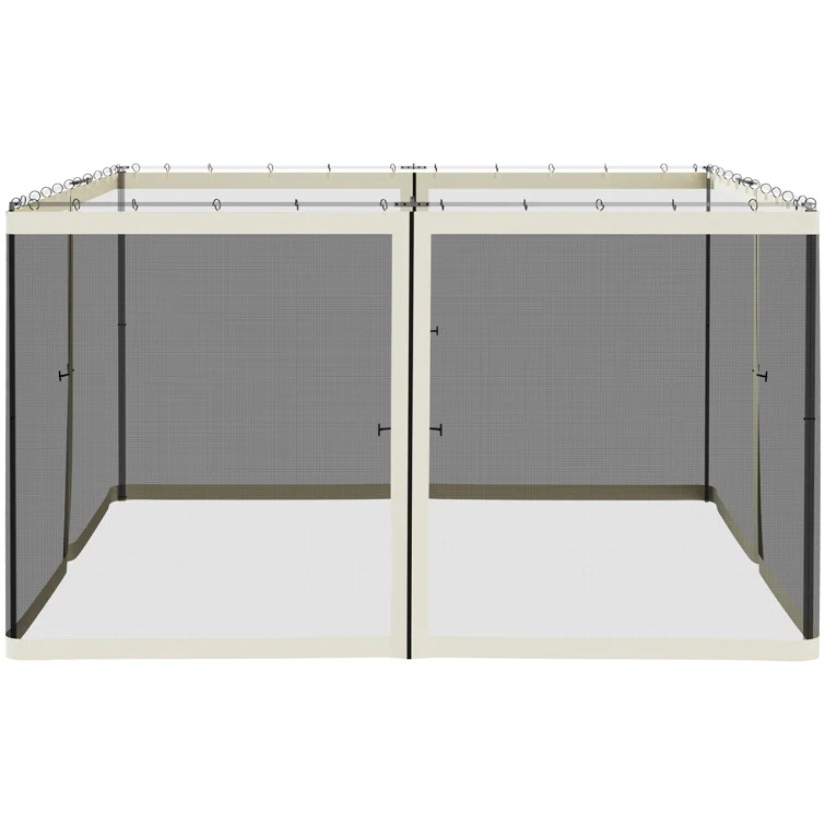 Outsunny Outsunny Fabric Screen for Gazebo