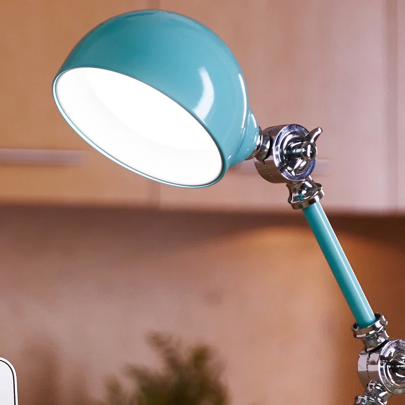 OttLite OttLite Revive LED Desk Lamp 3 Brightness Settings, Touch Controls, USB & 3 Adjustable Knobs