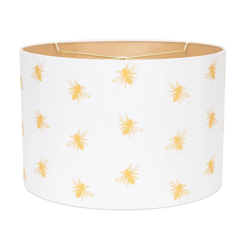 10'' H x 15'' W Linen Drum Lamp Shade