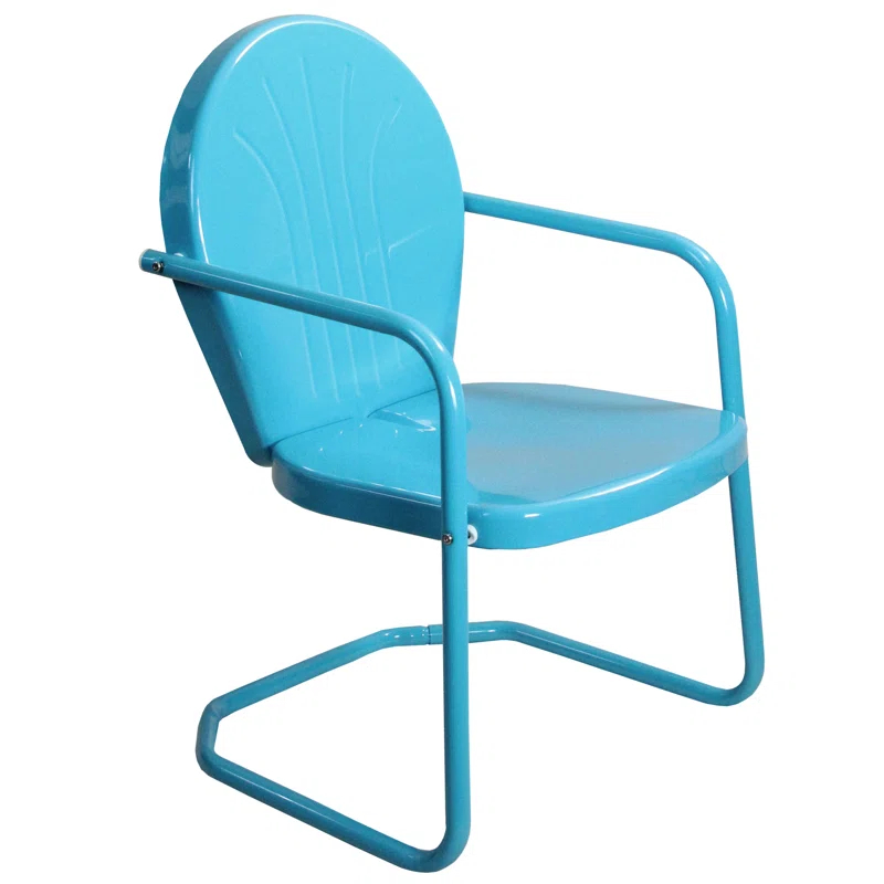 Northlight Seasonal 34-Inch Outdoor Retro Tulip Armchair