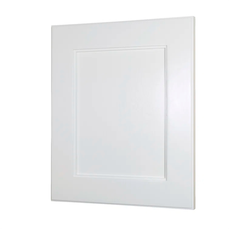 Fox Hollow Furnishings Recessed Framed 1 Door Medicine Cabinet with 2 Adjustable Shelves