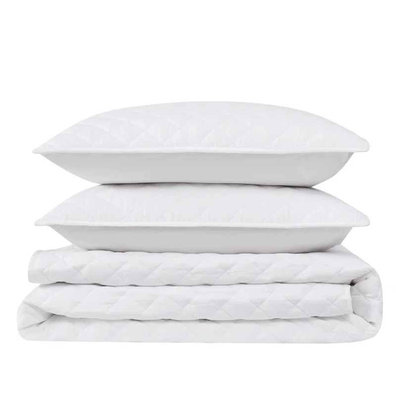 Cannon Cotton Quilted Quilt Set