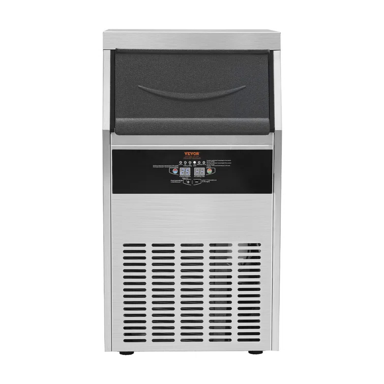 VEVOR VEVOR 100 Lb. Daily Production Cube Clear Ice Freestanding Ice Maker