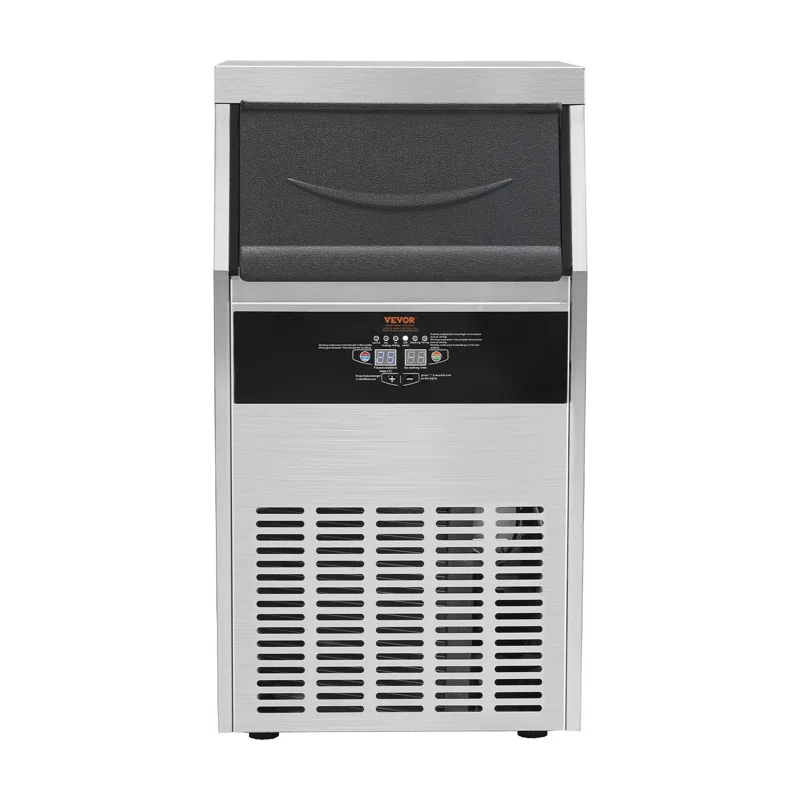VEVOR VEVOR 100 Lb. Daily Production Cube Clear Ice Freestanding Ice Maker