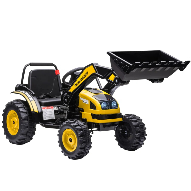 Aosom Aosom 6 Volt 1 Seater Tractors / Construction Battery Powered Ride On