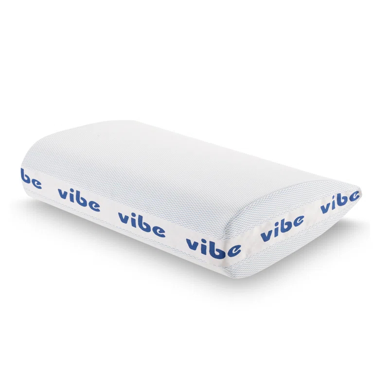 Vibe Smart Edge Multi-Position Gel-Infused Memory Foam Pillow