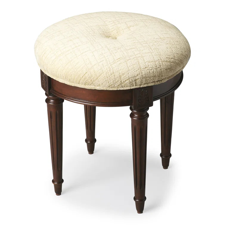 Butler Specialty Vanity Stool In Plantation Cherry