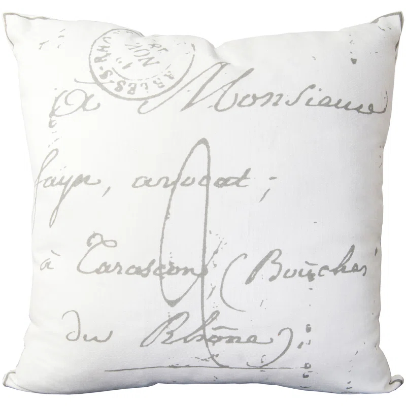 Livabliss Geometric Cotton Throw Pillow