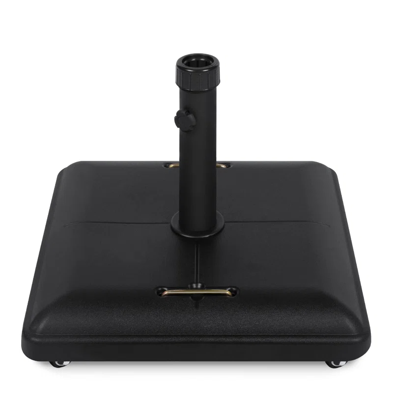Arlmont & Co. Ristin 81 lb. Heavy Duty Concrete Rolling Patio Umbrella Base Stand with Locking Wheels