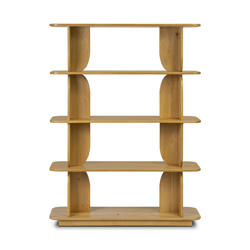 Poly & Bark Padua 62" Wood Bookshelf