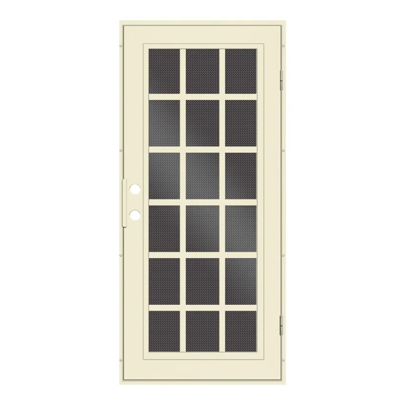 80'' Glass Aluminum Screen Doors