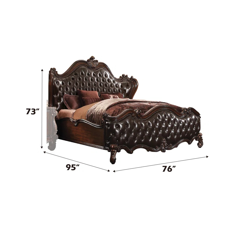 World Menagerie Heartley Vegan Leather Standard Bed