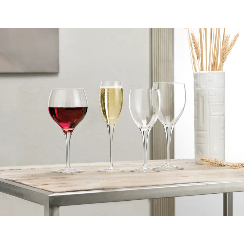 Luigi Bormioli Michelangelo 7 oz. Glass Flute (Set of 4)