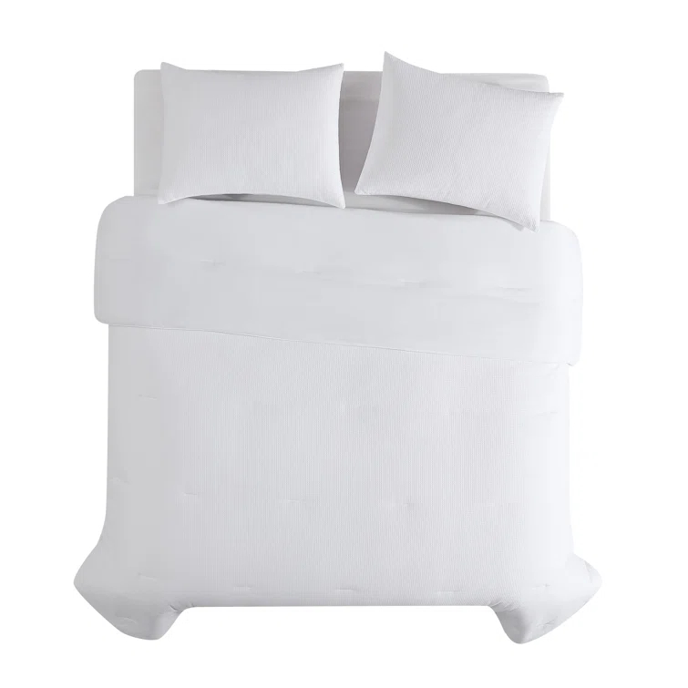 True Comfort True Comfort Cotton Blend Waffle Comforter Set