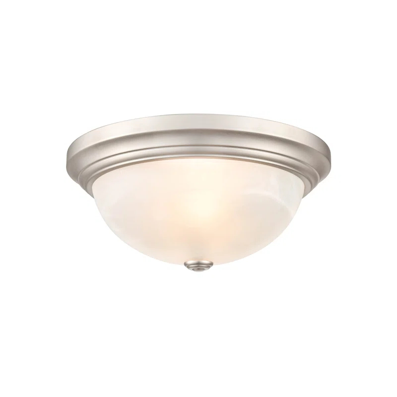 Winston Porter Andreyah Glass Flush Mount