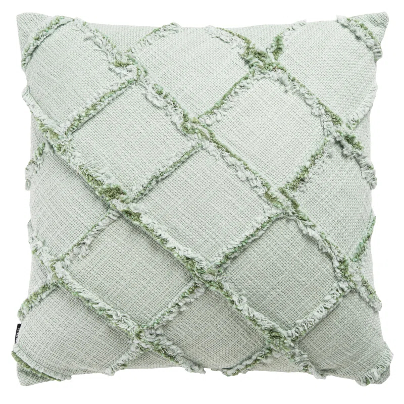 Safavieh Ashlin Fringed Cotton Throw Pillow