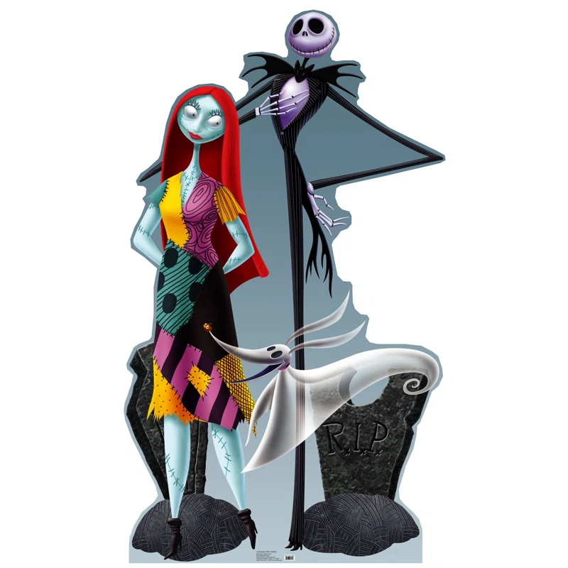 Advanced Graphics Nightmare Before Christmas - Jack, Sally and Zero Life-Size Cardboard Stand-Up
