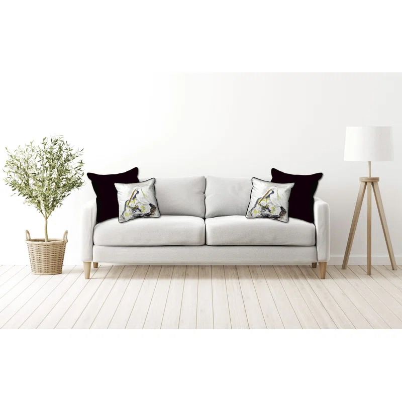 Betsy Drake Interiors Indoor/Outdoor Throw Pillow