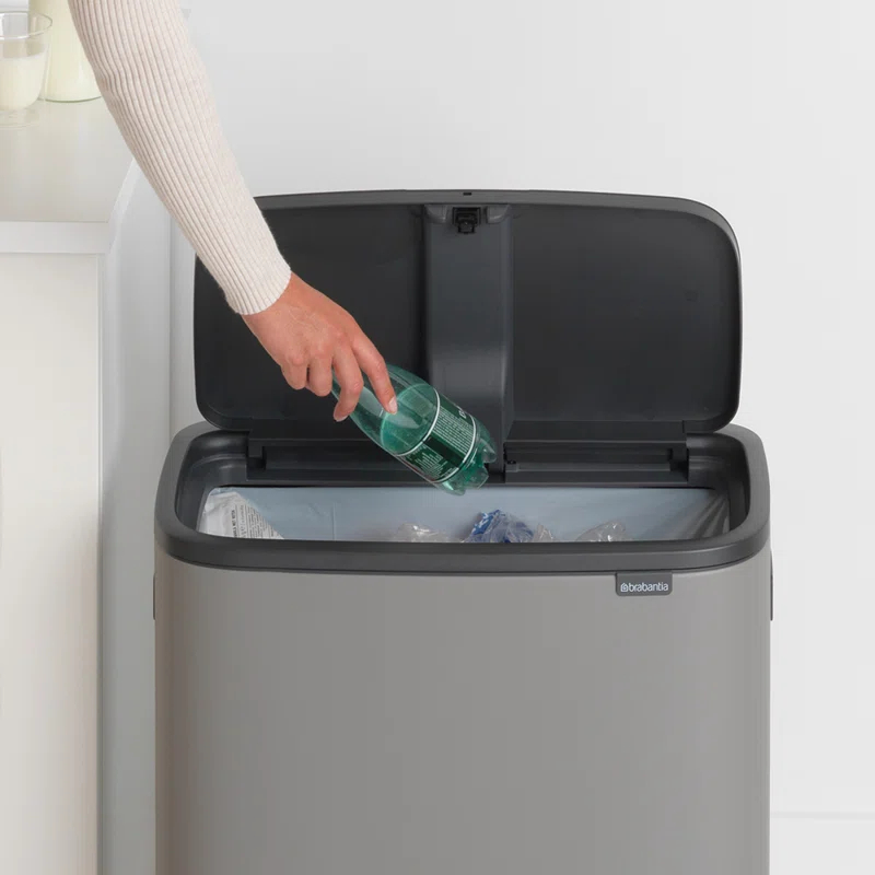 Brabantia Brabantia Bo Touch Top Trash Can, 16 Gallon